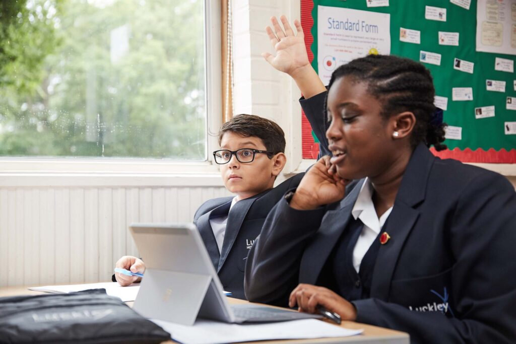 children in the classroom