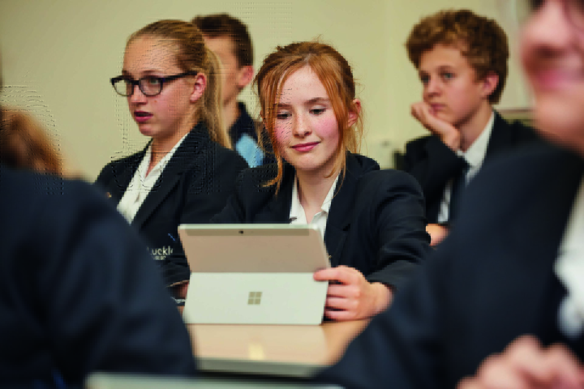 students in the classroom