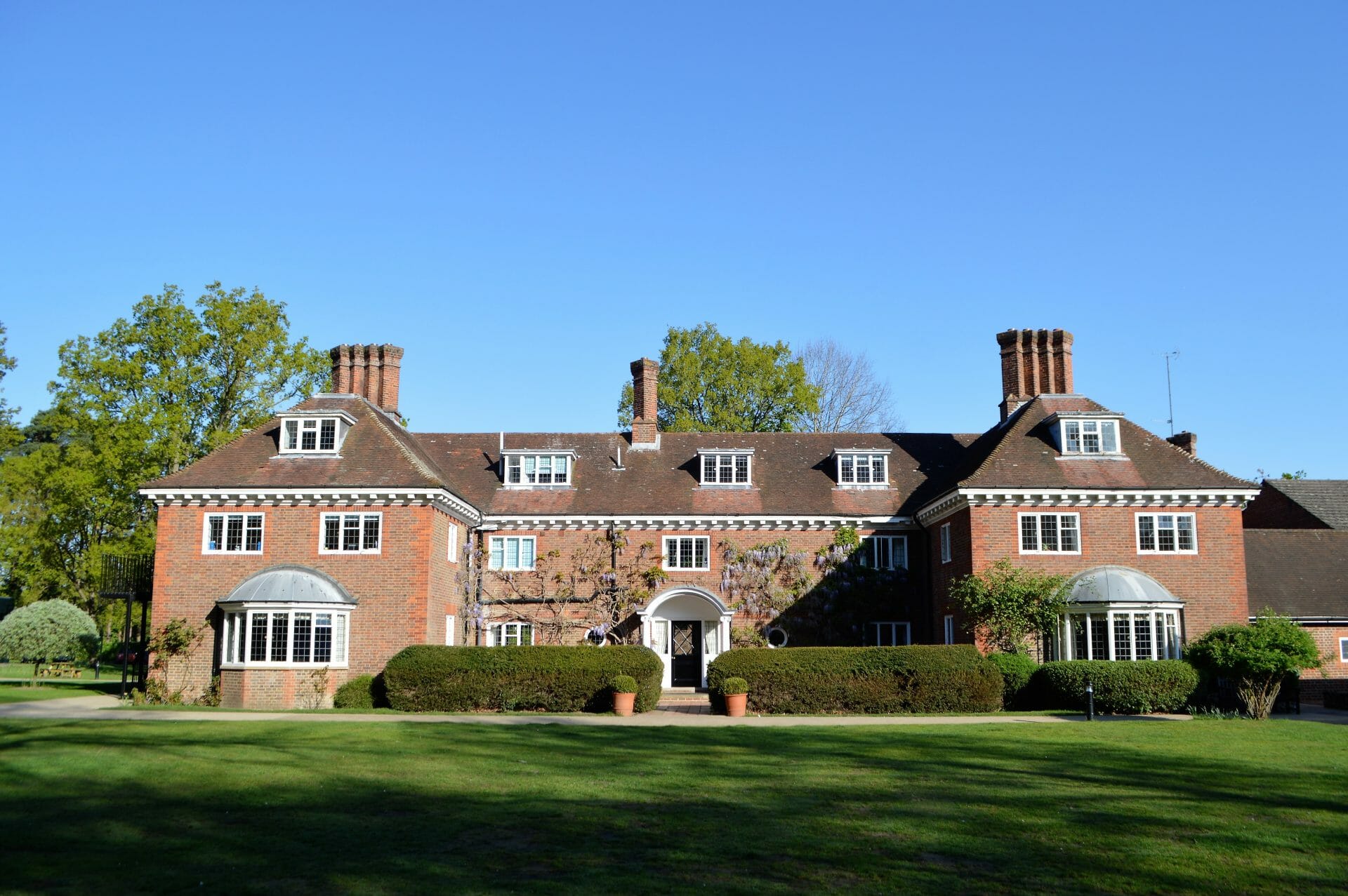 school building from the outside