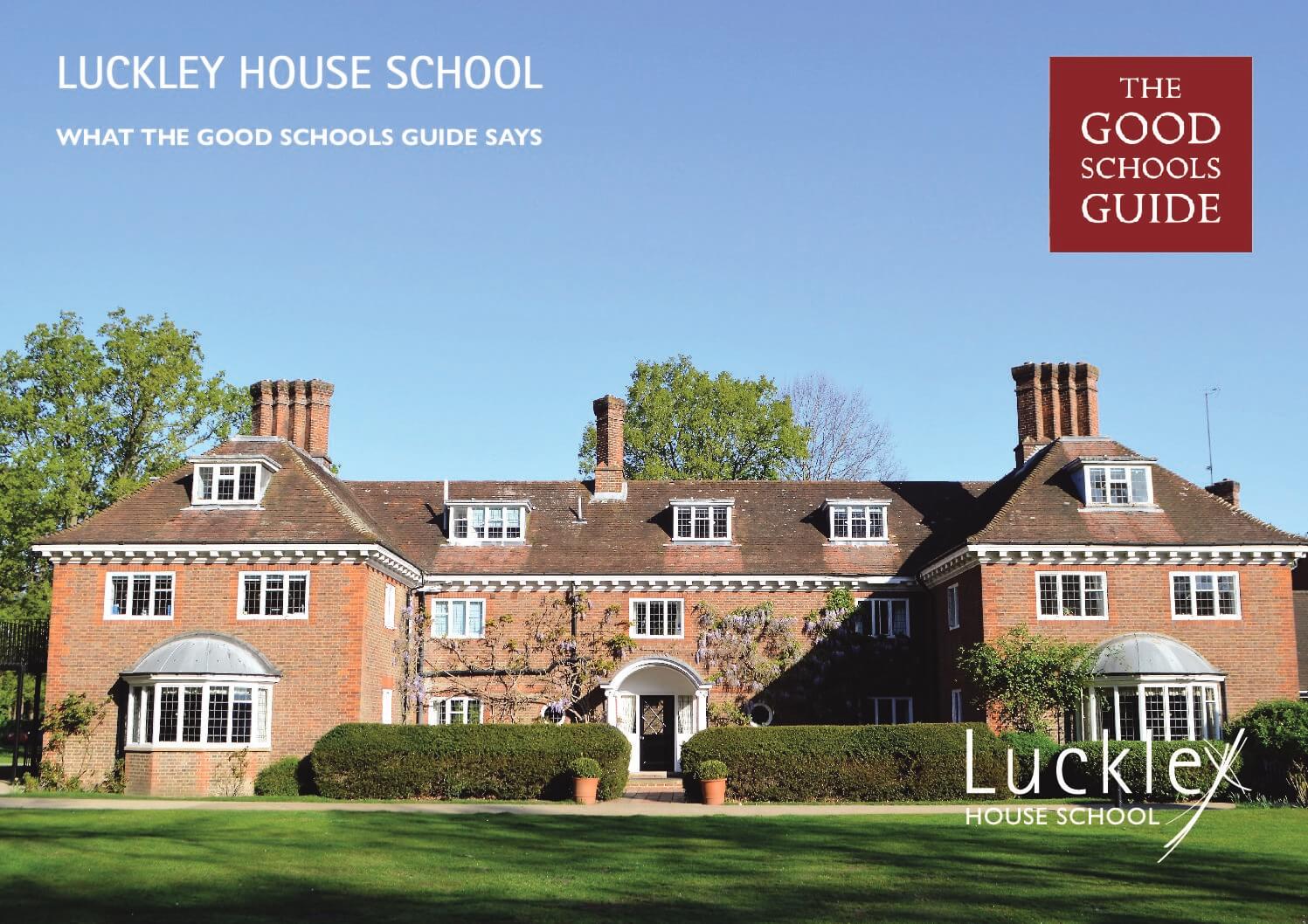 The Good Schools Guide Review of Luckley House file thumbnail