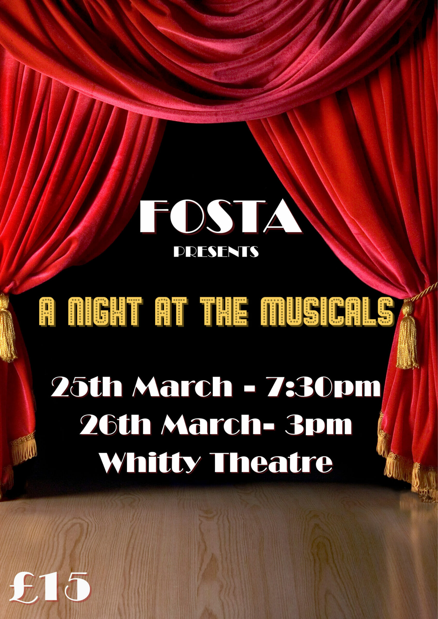 FOSTA- A Night at the Musicals