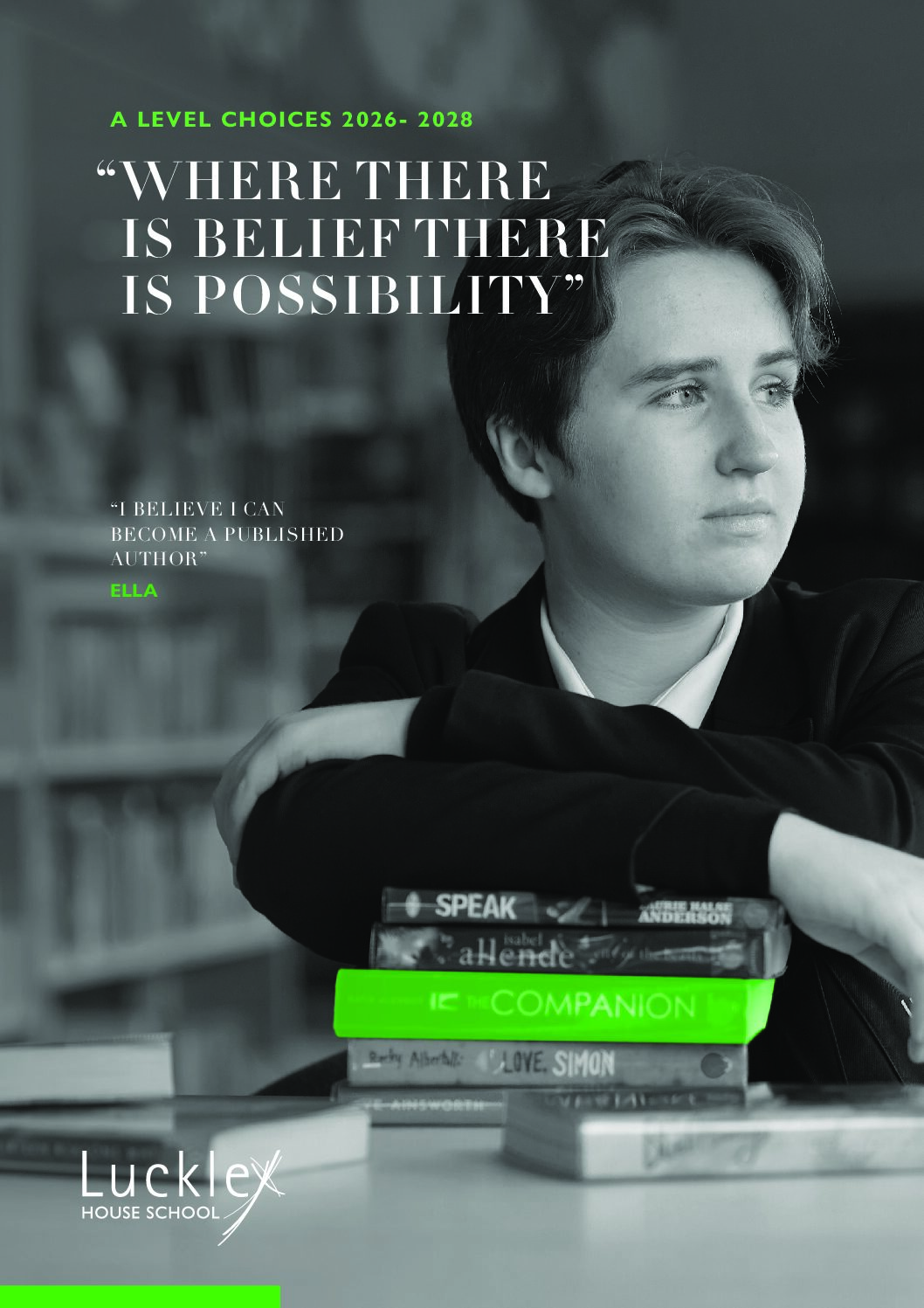 A Level Choices Booklet - 2026-2027 file thumbnail